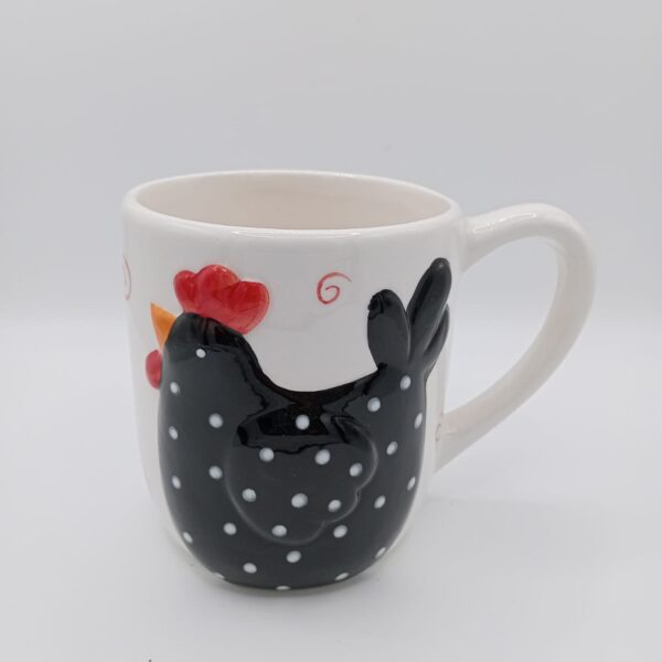 Taza gallina negra