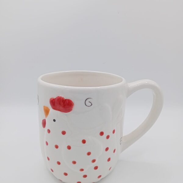 Taza gallina blanca