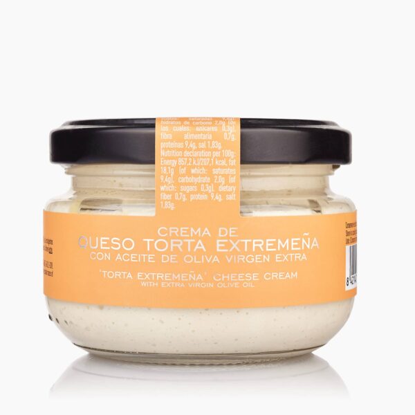 Crema de queso de torta extremeña con AOVE