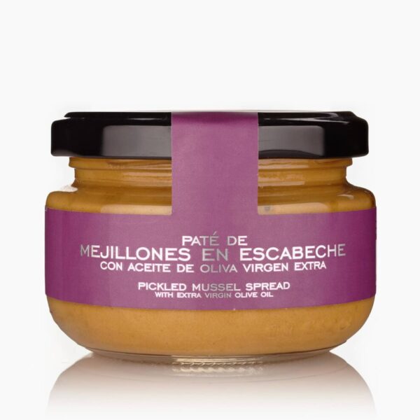 Paté de mejillones en escabeche con AOVE