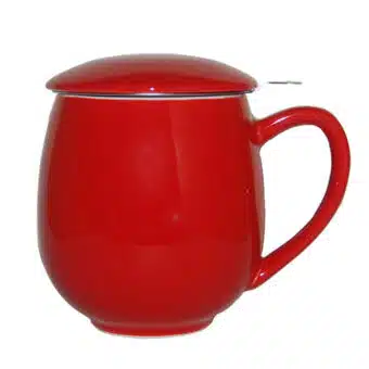 Taza zaara Roja brillo