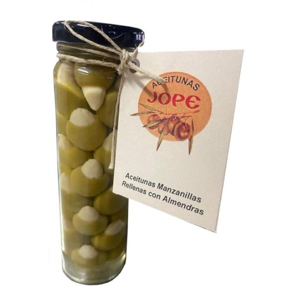 Aceitunas rellenas de almendra