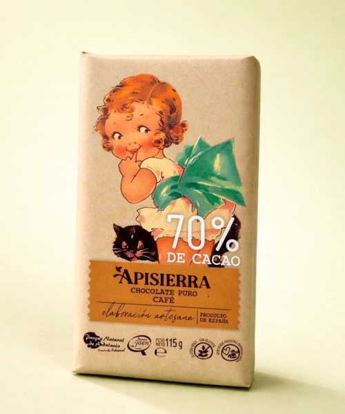 Tableta chocolate café 115gr