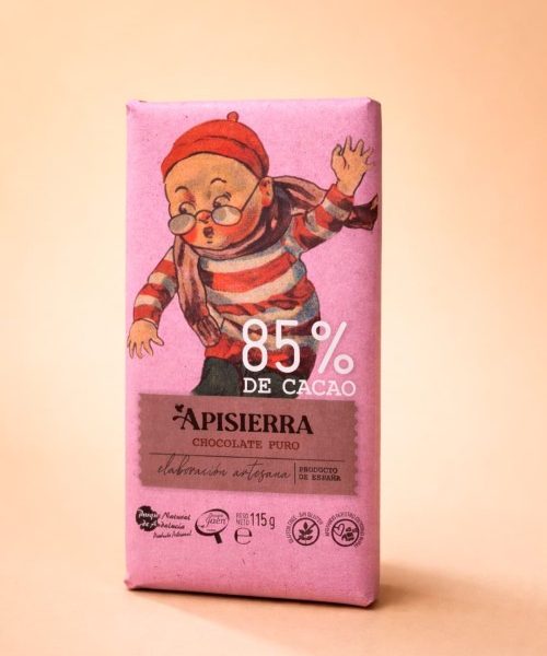 Tableta chocolate 85% 115gr