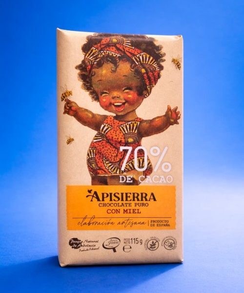 Tableta chocolate con miel 115gr