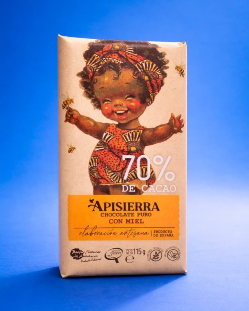 Tableta chocolate con miel 115gr
