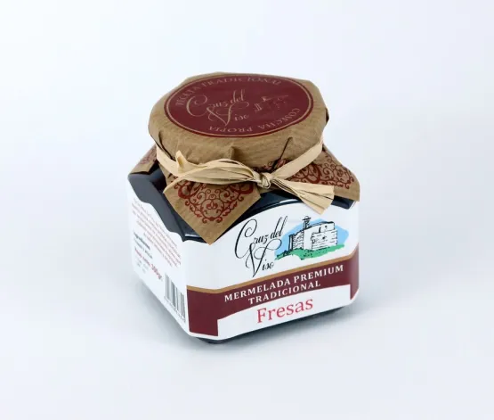 Mermelada premium tradicional de fresa 230gr
