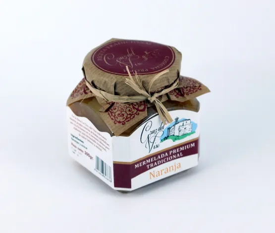 Mermelada premium tradicional de naranja 230gr